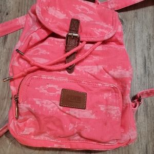 PINK mini backpack